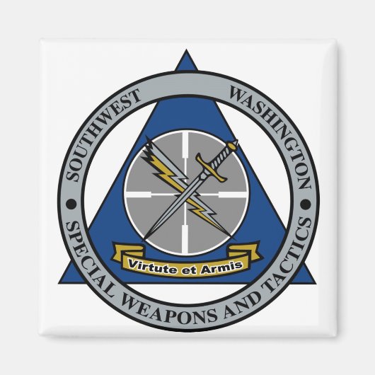 SW WA SWATマグネット マグネット (正面)