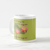 SWAAJ NMRK 2のはすマグ-完全なデザイン コーヒーマグカップ (正面左)