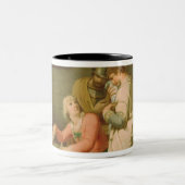 SwabiaのConradinおよびBadenのフリートリッヒ ツートーンマグカップ (中央)