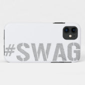 #SWAGのHashtagの場合 Case-Mate iPhoneケース (裏面(横))