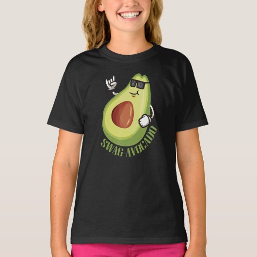 SWAG Avocado guacamole vegan Tシャツ (正面)
