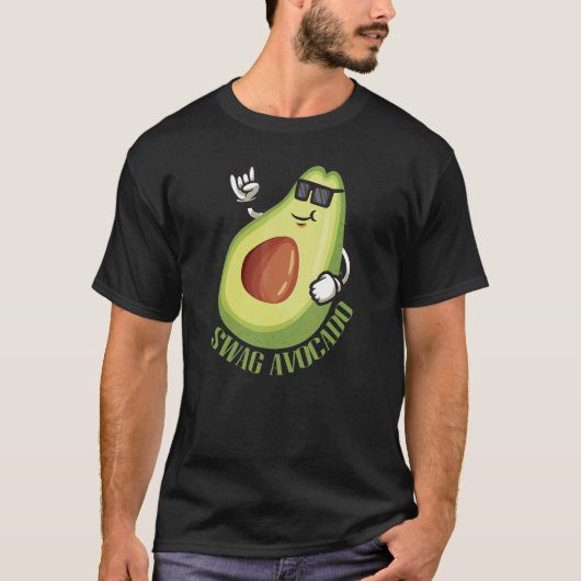 SWAG Avocado guacamole vegan Tシャツ (正面)