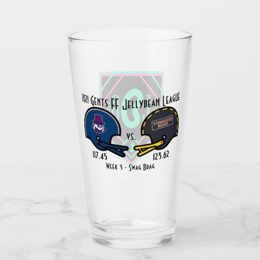 SwagBrag3タバコvピグスキンガラス タンブラーグラス (正面)