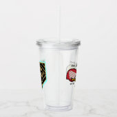 SwagBrag Younker対Shincrackerプラスチックピント アクリルタンブラー (右)