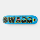 SWAGG 7 3/4" スケートボードデッキ (横)