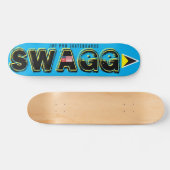 SWAGG 7 3/4" スケートボードデッキ (横)