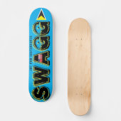 SWAGG 7 3/4" スケートボードデッキ (正面)