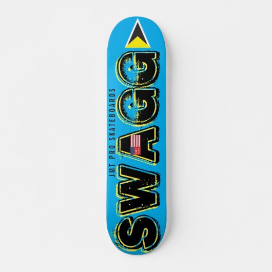 SWAGG 7 3/4" スケートボードデッキ (正面)