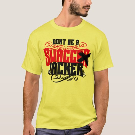 「Swagg Jacker」がTシャツあないで下さい Tシャツ (正面)