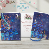 Swallow carries a Message of love to all mothers シーズンカード