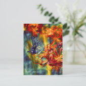 Swallowtail Butterfly：Postcard ポストカード (スタンド正面)