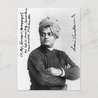 Swami Vivekananada in America 1893ヴィンテージポスト ポストカード
