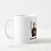 Swami Vivekanandaは完全にから所有します先生を育ちます コーヒーマグカップ (左)