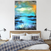 Swampキャンバス印刷 キャンバスプリント (インサイチュ (寝室))