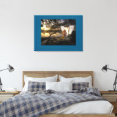 Swamp Angel キャンバスプリント (インサイチュ (寝室))