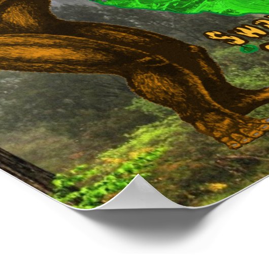 Swamp Ape Print ポスター (角)