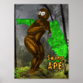 Swamp Ape Print ポスター (正面)
