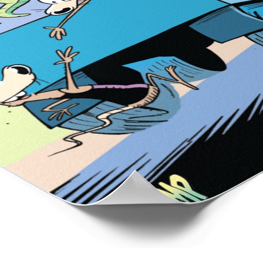 Swamp Dump Truck Poster ポスター (角)