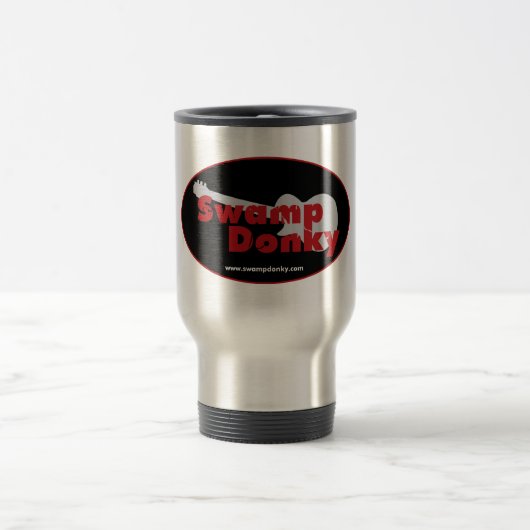 SwampDonkyの2007年のロゴ旅行コップ トラベルマグ (中央)