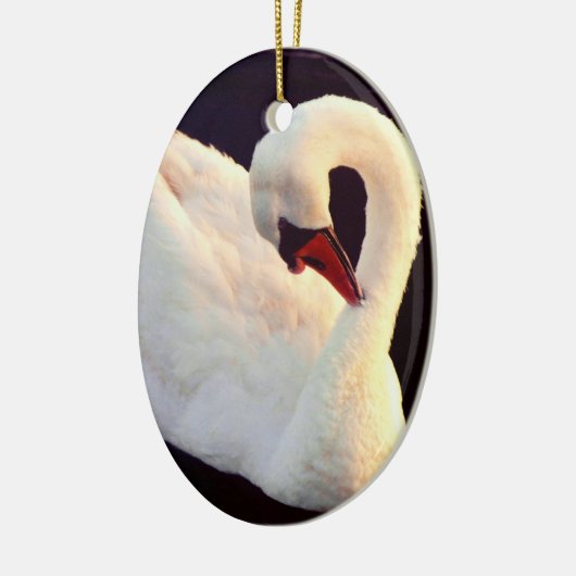 Swanのミュートオーナメント セラミックオーナメント (左)