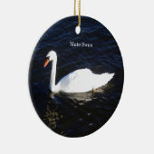 Swanのミュートオーナメント セラミックオーナメント (右)