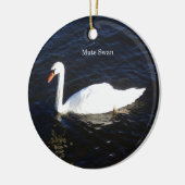 Swanのミュートオーナメント セラミックオーナメント (左)