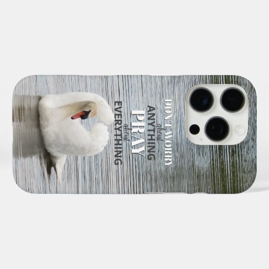 Swanの写真祈を気にしない Case-Mate iPhoneケース (裏面 (横))