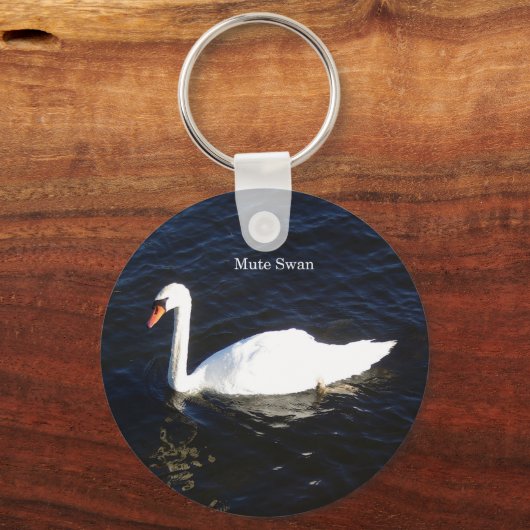 Swanキーチェーンをミュート キーホルダー (正面)
