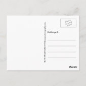 Swanファミリをミュート ポストカード (裏面)