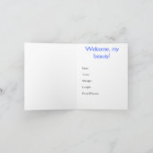 SWANベビー発表 招待状 (内部)