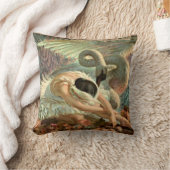 swan湖のバレエ クッション (ブランケット)