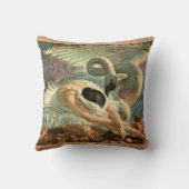 swan湖のバレエ クッション (裏面)