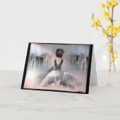 swan湖 カード (黄色い花)