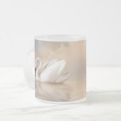 swan湖 フロストグラスマグカップ (正面左)