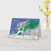 swan湖Odette カード (黄色い花)