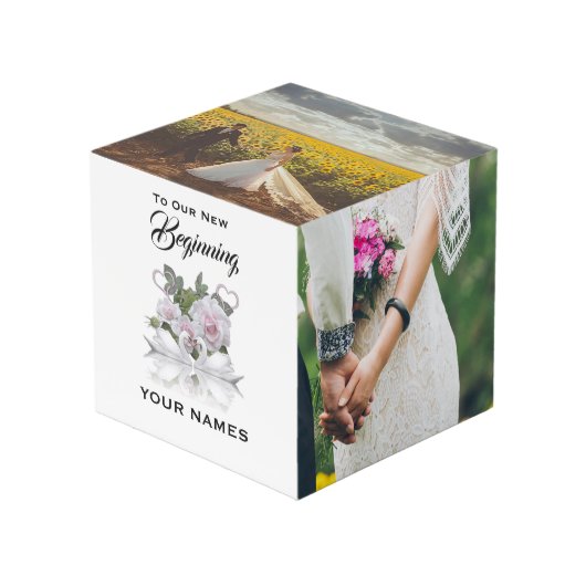 Swan結婚のフォトキューブ フォトキューブ (正面アングル)