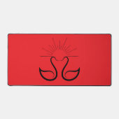 Swan Desk Mat デスクマット (正面)