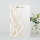 Swan Feathers 便箋 (スタンド正面)