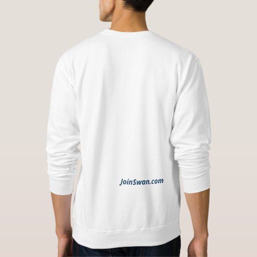 Swan Forceロゴ スウェットシャツ (裏面)