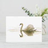 Swan Gliding Over Water 招待状 (スタンド正面)