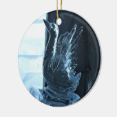 Swan Ice Sculpture （カナダ、ケベック州） セラミックオーナメント (左)