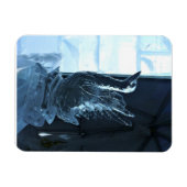 Swan Ice Sculpture （カナダ、ケベック州） マグネット (横)
