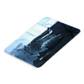 Swan Ice Sculpture （カナダ、ケベック州） マグネット (左側)