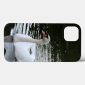 Swan iPhoneケースをミュート Case-Mate iPhoneケース (裏面 (横))