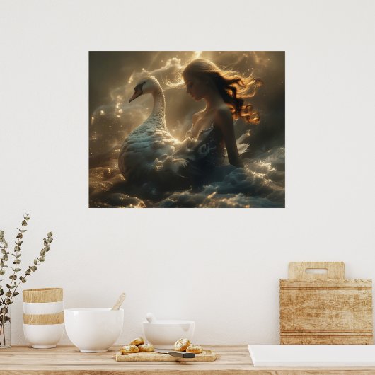 SWAN LAKE - BALLET & DANCE ポスター (キッチン)