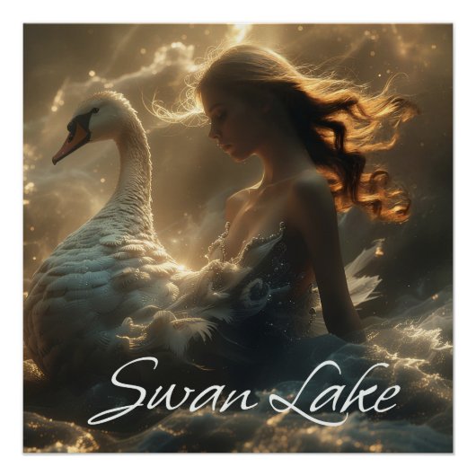 SWAN LAKE - BALLET & DANCE - ポスター (正面)