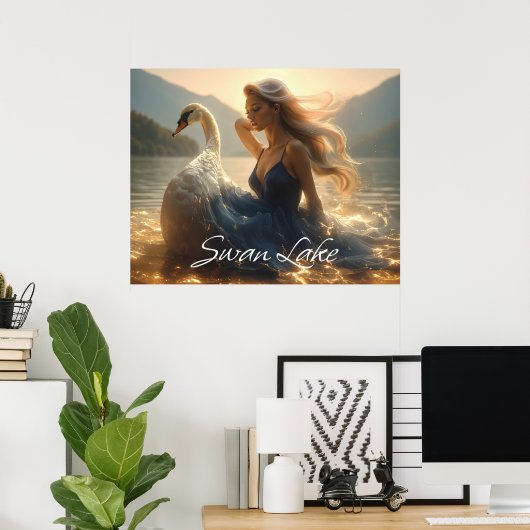 SWAN LAKE - BALLET & DANCE -  ポスター (ホームオフィス)