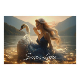 SWAN LAKE - BALLET & DANCE -  ポスター