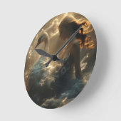 SWAN LAKE - BALLET & DANCE - ラウンド壁時計 (傾斜)