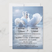 Swan Lake Happily Ever After Party 招待状 (正面)